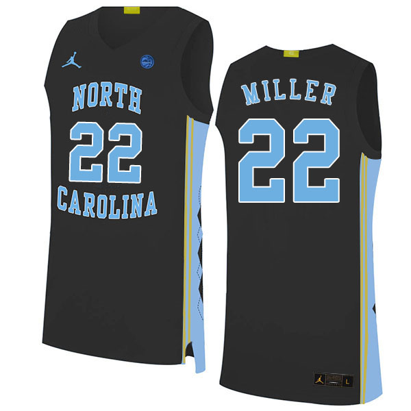 2020 Men #22 Walker Miller North Carolina Tar Heels College Basketball Jerseys Sale-Black - Click Image to Close
